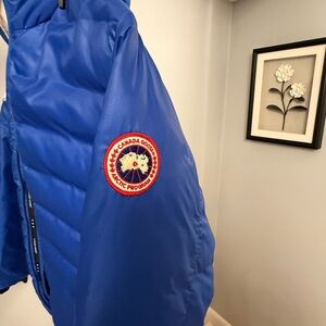 Canada Goose Royal Blue Puffer Jacket